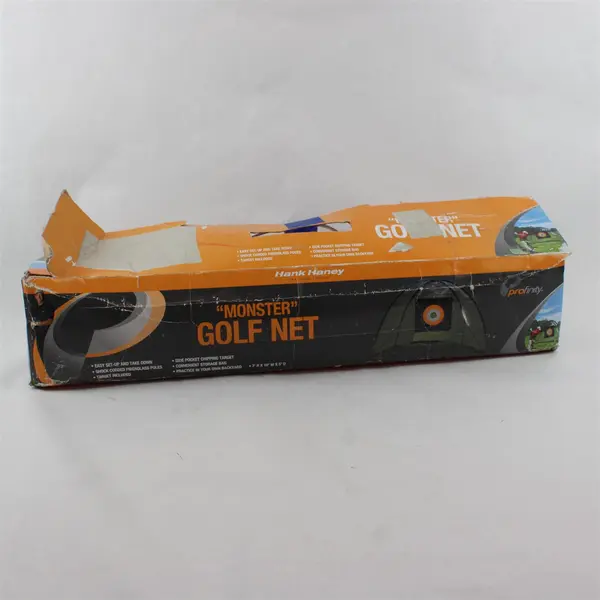 Hank Haney Profinity Monster Golf Training Net IOB 7' H x 10' W x 5' D