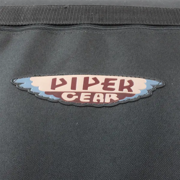 Piper Gear Bag Black 17.5 x 60 Ski Snowboard  Winter Sports Full-Length Zipper