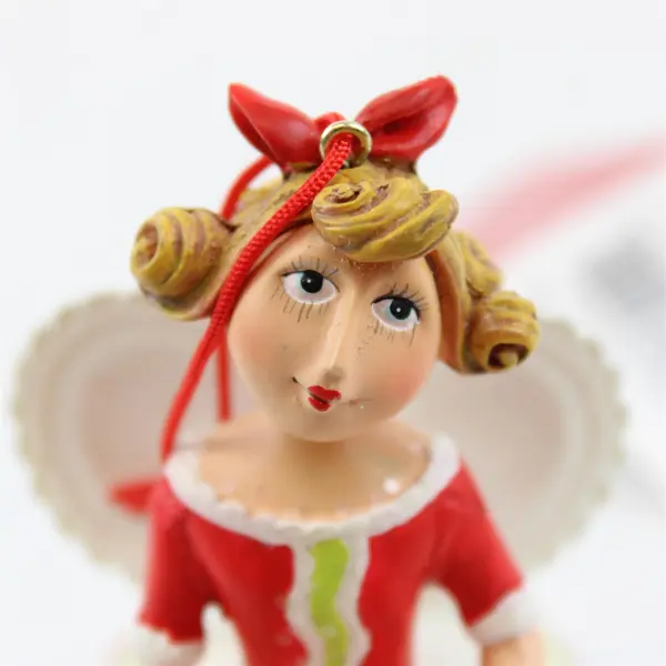TJ's Christmas Fairy Ornament with Dangling Dessert Legs - New