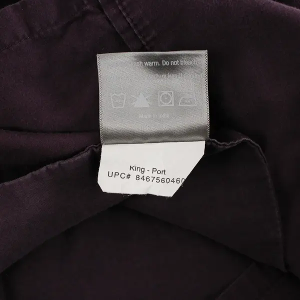 Lot Of 4 Columbia Royal Purple King Bed Sheet Set (Fitted, Flat, 2 Pillowcases)