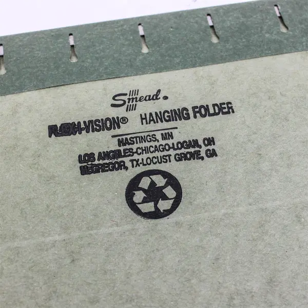 Lot of 31 File Folders - 17 Olive Hanging & 14 Two-Tone Blue Regular