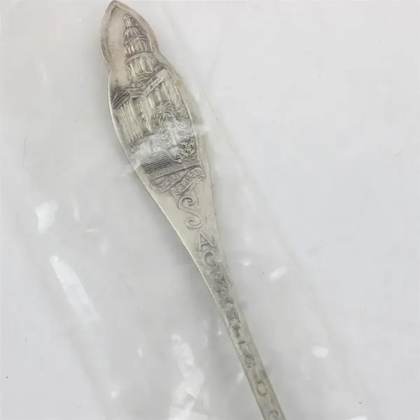 Vintage Sterling Silver Souvenir Spoon Sacramento State Capitol Building