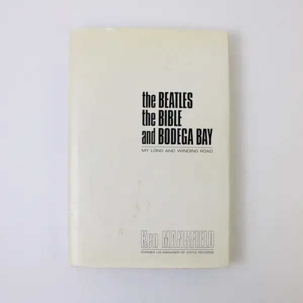 The Beatles The Bible and Bodega Bay Ken Mansfield 2000 Hardcover w/ DJ