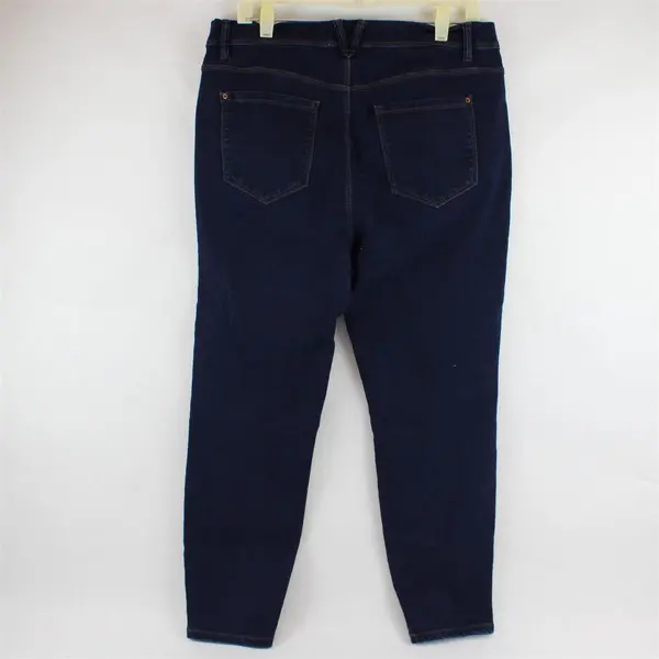 Curve Appeal Dark Wash High-Rise Minimalist Jegging Women's Size 14/32