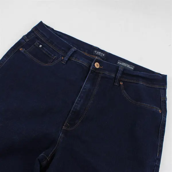 Curve Appeal Dark Wash High-Rise Minimalist Jegging Women's Size 14/32
