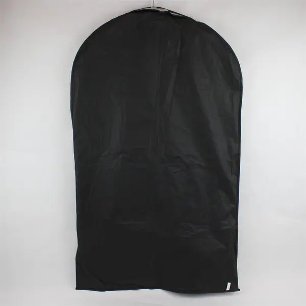 Lot Of 4 JCPenney Black Garment Bag Cover Hanging Clothing Protectors 24"x39.5"