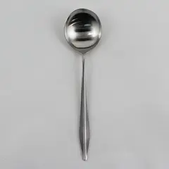 Norstaal Flatware Inka Pattern Stainless Round Bowl Serving Spoon 8.5" Rare HTF