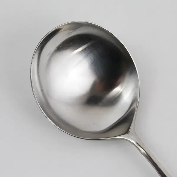 Norstaal Flatware Inka Pattern Stainless Round Bowl Serving Spoon 8.5" Rare HTF