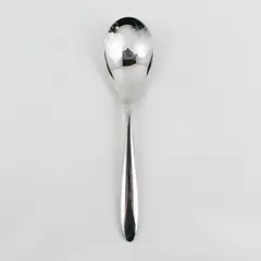 Nambe Flatware Maia Pattern 18/10 SS Solid Serving Spoon 9" Rare HTF Item