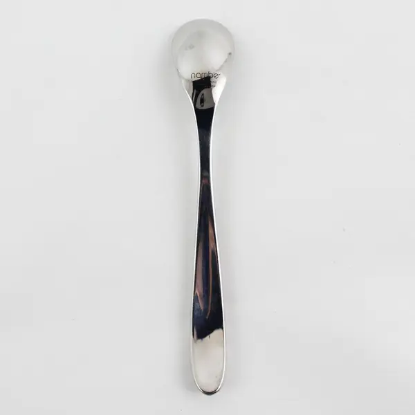 Nambe Flatware Baby Nambe Pattern 18/10 SS Infant Feeding Spoon 6.25" Good