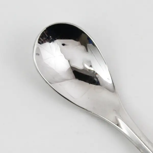 Nambe Flatware Baby Nambe Pattern 18/10 SS Infant Feeding Spoon 6.25" Good
