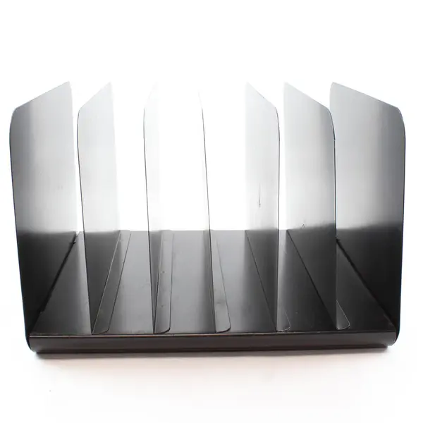 Steelmaster Black Metal File Organizer 6 Slot