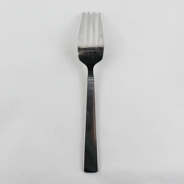 Nicole Miller Green Tea Pattern 18/10 Stainless Salad Fork 7" Rare HTF Item