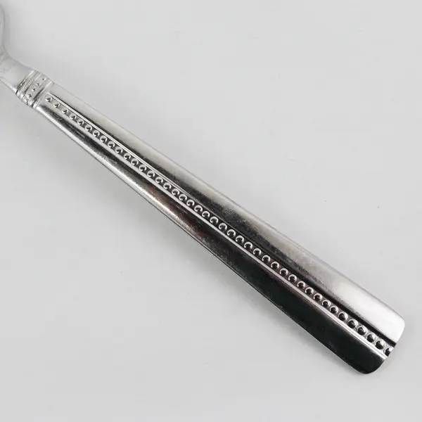 Nicole Miller Green Tea Pattern 18/10 Stainless Salad Fork 7" Rare HTF Item