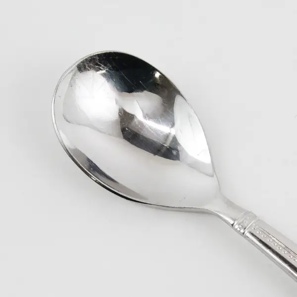 Nicole Miller Green Tea Pattern 18/10 SS Sugar Spoon 6.5" Long Rare HTF Item 
