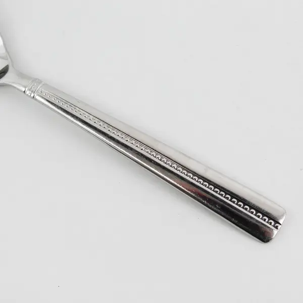 Nicole Miller Green Tea Pattern 18/10 SS Sugar Spoon 6.5" Long Rare HTF Item 