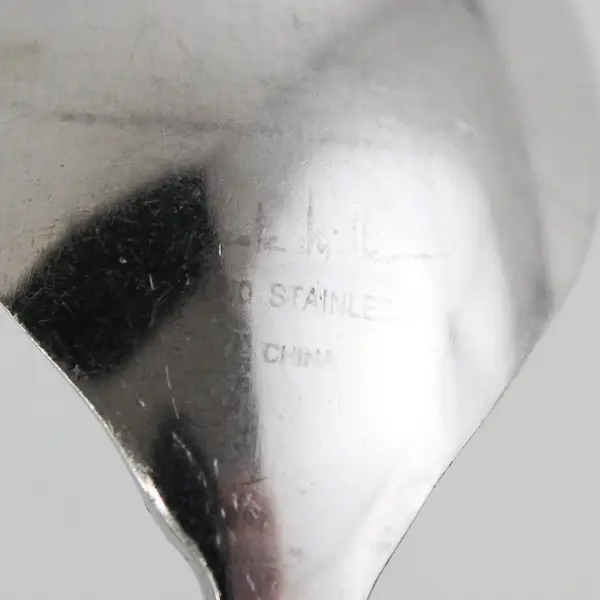 Nicole Miller Green Tea Pattern 18/10 SS Sugar Spoon 6.5" Long Rare HTF Item 