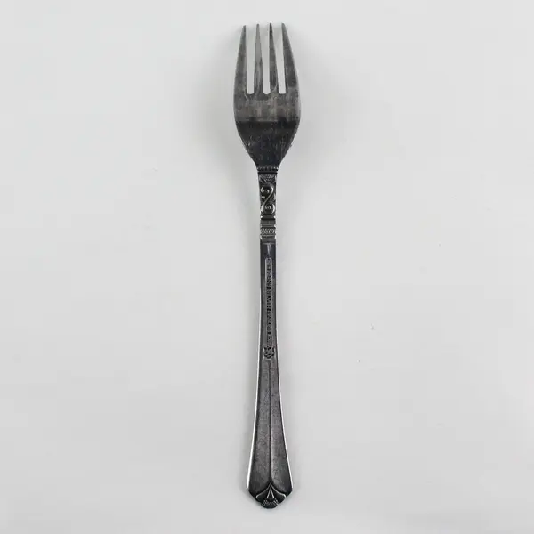 Orleans Silver ORL31 Pattern Stainless Dinner Fork 7.75" Long Rare HTF Item