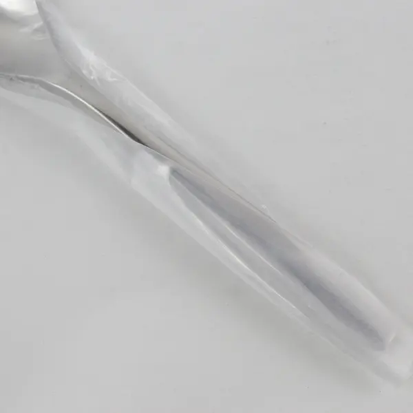 Lot of 3 Nambe Flatware Aidan Pattern 18/10 SS Oval Soup Spoons 8" New Plastic