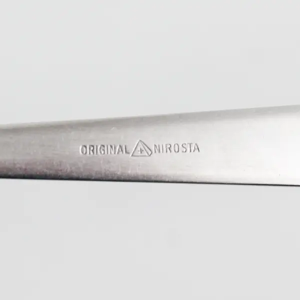 Nirosta Flatware Rhine Pattern Stainless Dinner Fork 8.25" Rare HTF Pattern Good