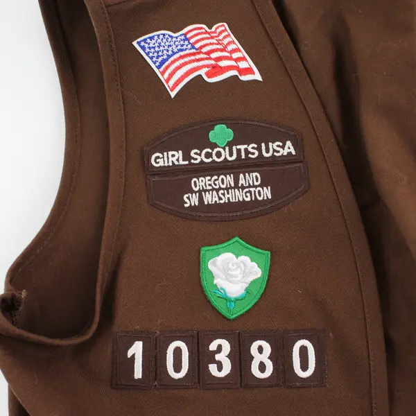 Girl Scouts Oregon and SW Washington Brownie Vest