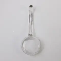 Unbranded Clear Glass Condiment Ladle Mayonnaise Spoon/Jelly Ladle 5.25" Long