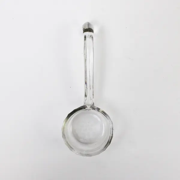 Unbranded Clear Glass Condiment Ladle Mayonnaise Spoon/Jelly Ladle 5.25" Long