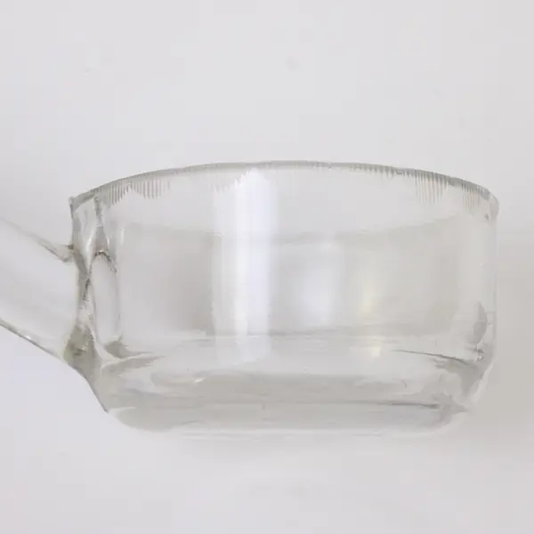 Unbranded Clear Glass Condiment Ladle Mayonnaise Spoon/Jelly Ladle 5.25" Long