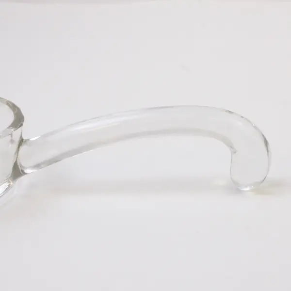 Unbranded Clear Glass Condiment Ladle Mayonnaise Spoon/Jelly Ladle 5.25" Long