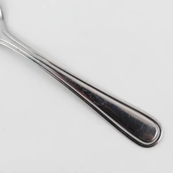 Lot of 6 Unbranded Stainless Steel Teaspoons Made in China 6.25" Good Condition