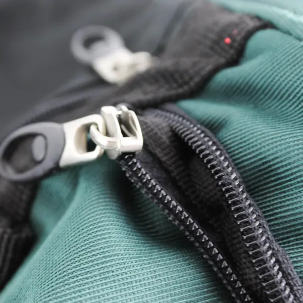 Green and Black Embroidered Duffle Bag Ireland Flawed