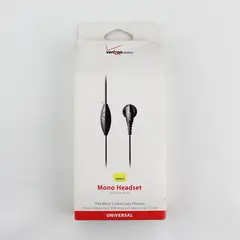 Jabra JABSBUDBLK Black Headsets in Original Verizon Box