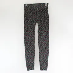 Black and Neon Colors Leggings Women's Large/XL