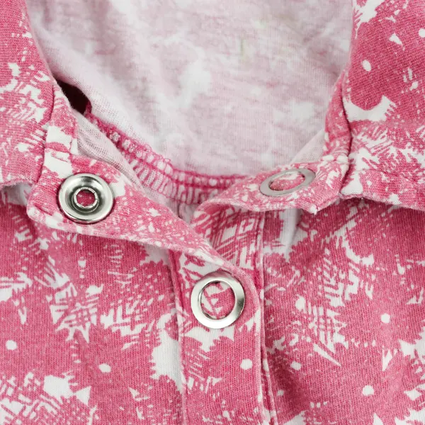 Style & Co. Pink and White Short-Sleeved Blouse Women's 2X