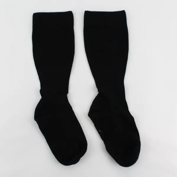 Dynaven Unisex Black Calf Opaque Knee High Medical Socks SIGVARIS