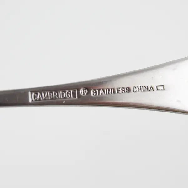 Cambridge Silver Stainless Master Butter Knife Squared Off Blade 5.75" Good