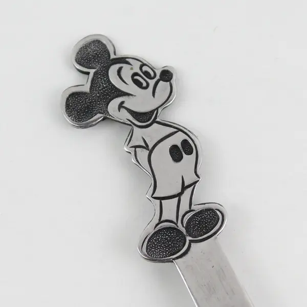 Bonny Flatware Walt Disney Pattern Stainless Round Bowl Youth Spoon 5.75" Good
