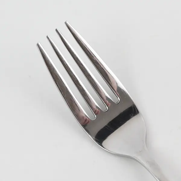 Lot of 2 Oneida Silver Icarus Pattern 18/10 Stainless Serving Forks China 8.75"