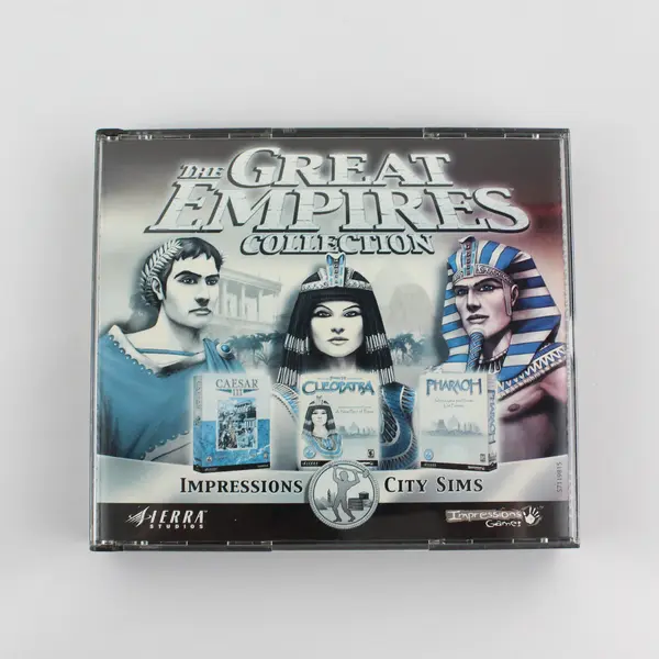 The Great Empires Collection Sierra Studios (2000 PC) 4 Disc Set