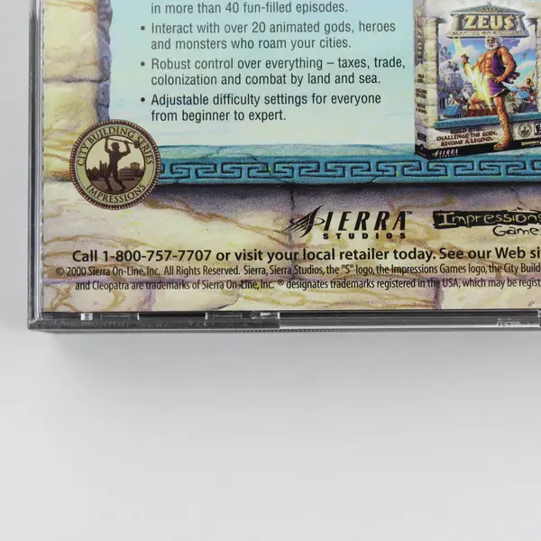 The Great Empires Collection Sierra Studios (2000 PC) 4 Disc Set
