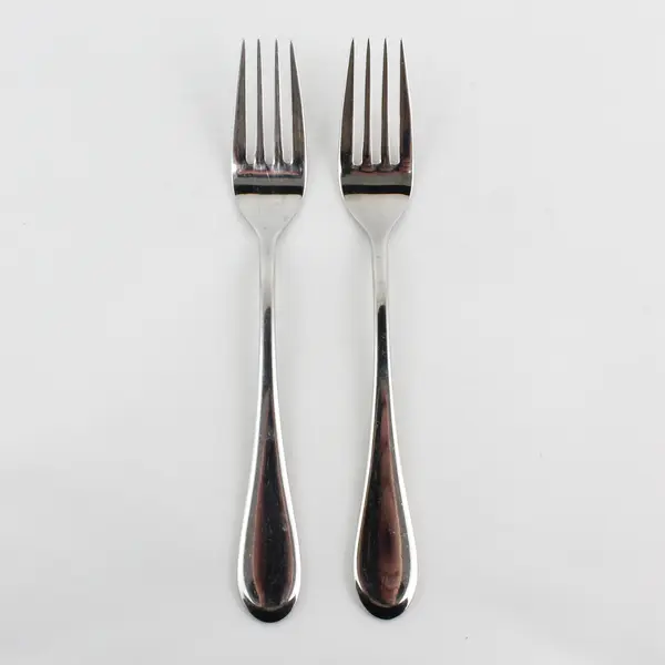 Lot of 2 Oneida Silver Icarus Pattern 18/10 SS Serving Forks 8.75" From Vietnam
