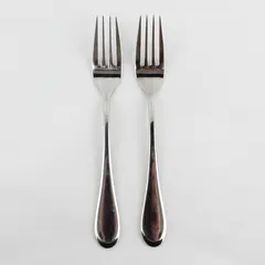 Lot of 2 Oneida Silver Icarus Pattern 18/10 SS Serving Forks 8.75" From Vietnam
