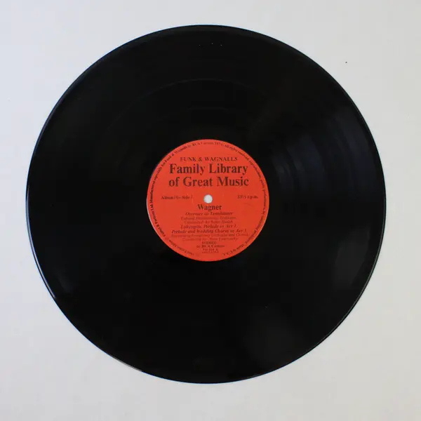 Wagner Family Library of Great Music: Album 16 Vinyl Record 12"