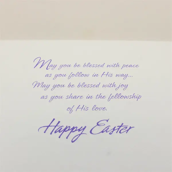 Vintage Hallmark Ambassador Card Religious Christian Easter Card Unused