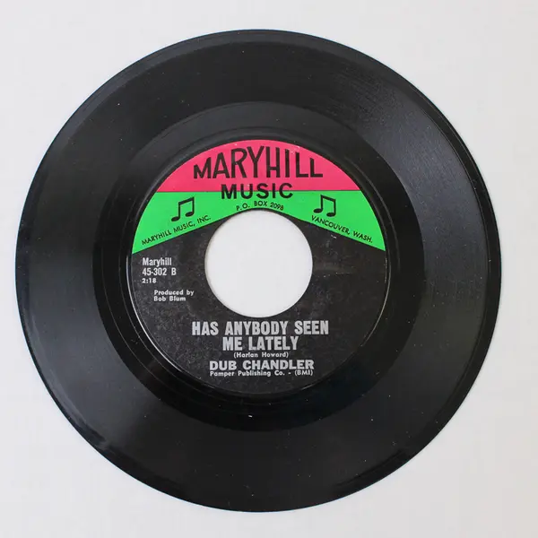 Dub Chandler All Day Singin' / Has Anybody Seen me Lately