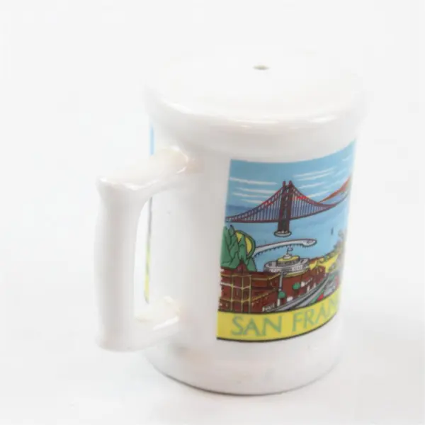 Vintage Karol Western San Francisco Ceramic Salt Shaker 2.5"