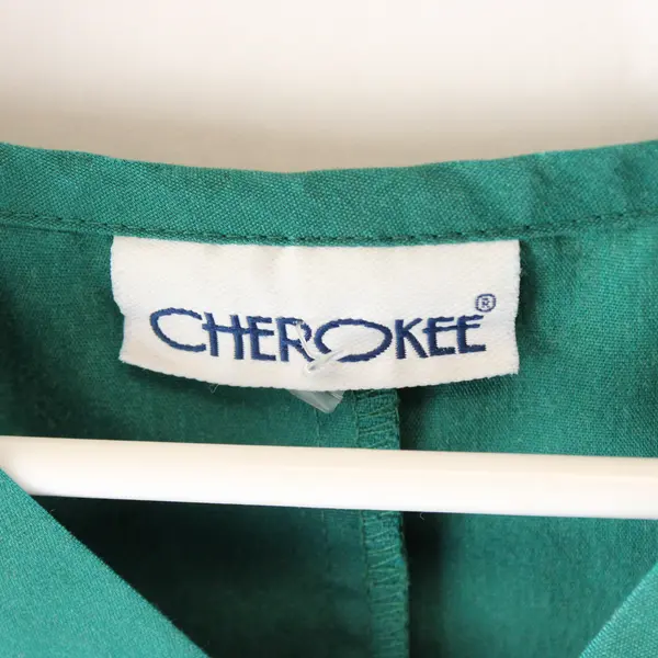 Cherokee Emerald Green Scrub Top Women's 2XL