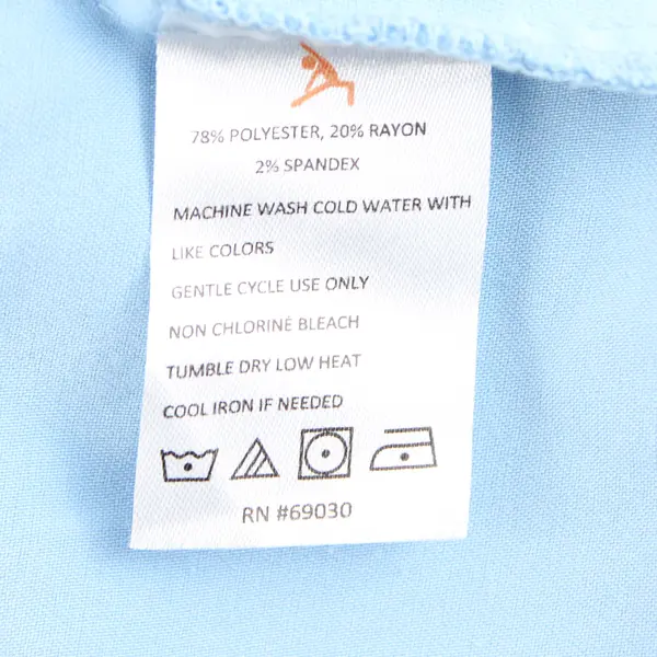 Work Ready Light Blue Scrub Top Women's Size XXL