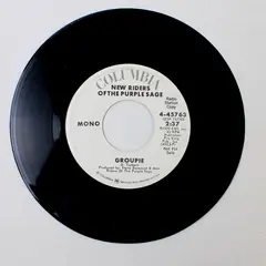New Riders Of The Purple Sage - Groupie / Groupie 7" Vinyl Record