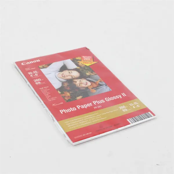 Canon PP-201 Photo Paper Plus Glossy II, 4x6 inch - 100 Sheets